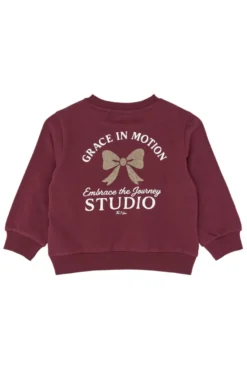 The New Siblings Verona Sweatshirt - Burgundy