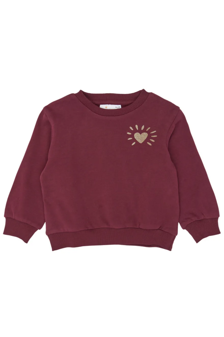 The New Siblings Verona Sweatshirt - Burgundy