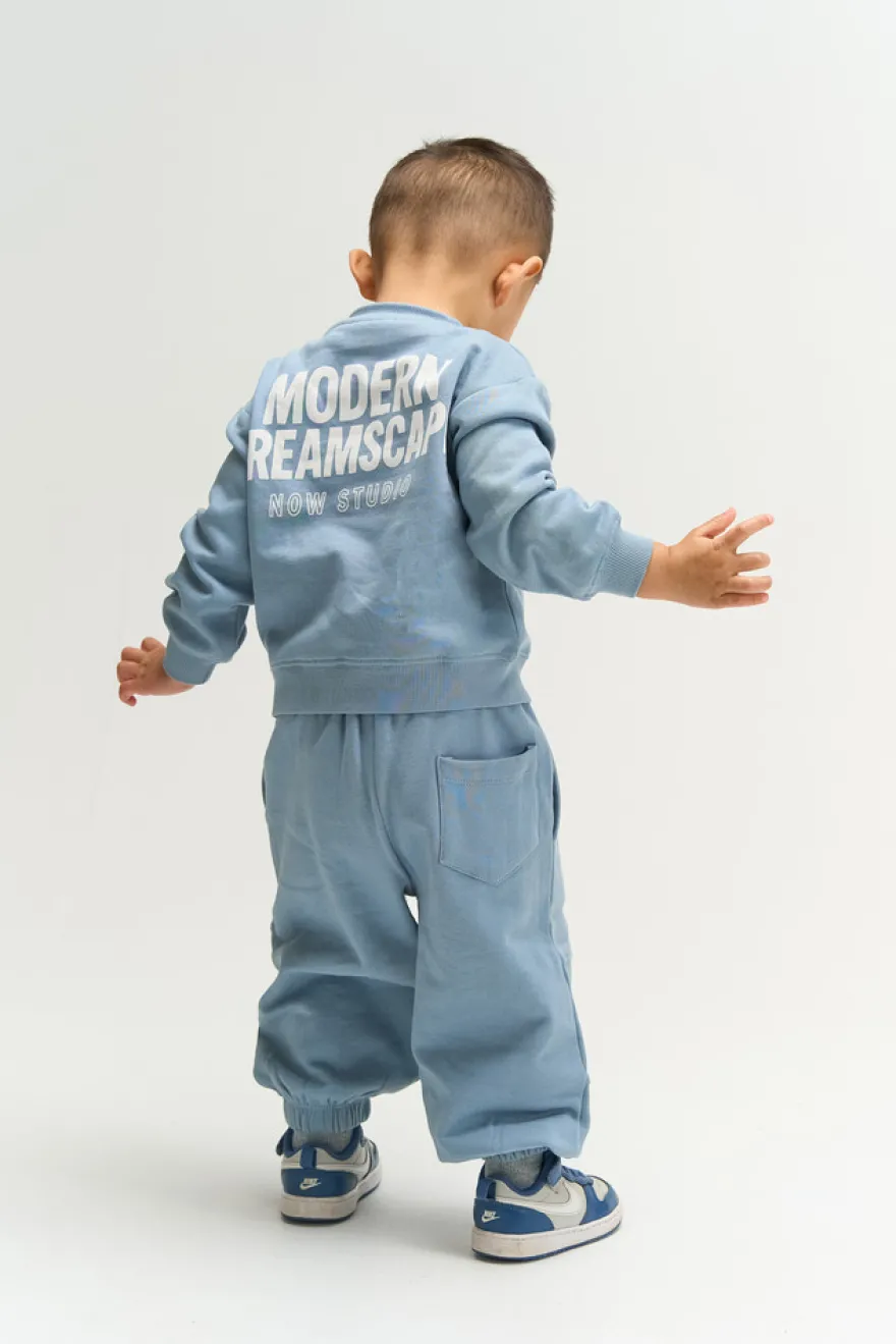 The New Siblings Verylo Baggy Sweatpants - Ashley Blue
