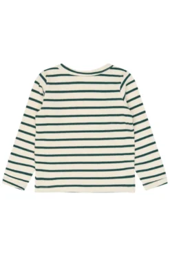 The New Siblings Vico Rib Tröja - June Bug Striped