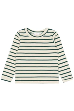 The New Siblings Vico Rib Tröja - June Bug Striped