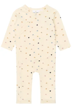 The New Siblings Viola Wrap Modal Jumpsuit - Gardenia