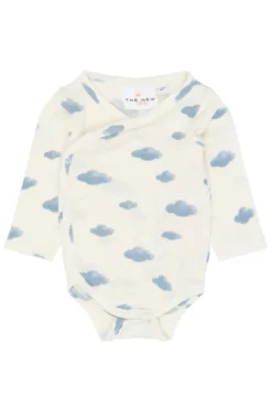 The New Siblings Vireo Långärmad Modal Wrap Body - Gardenia