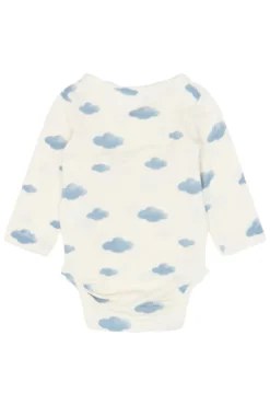 The New Siblings Vireo Långärmad Modal Wrap Body - Gardenia