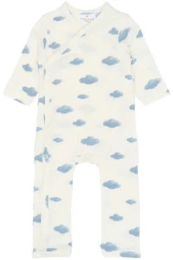 The New Siblings Vireo Modal Wrap Jumpsuit - Gardenia
