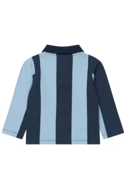 The New Siblings Viro Polo - Navy Blazer Striped
