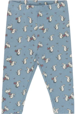 The New Siblings Vita Pointelle Leggings - Ashley Blue