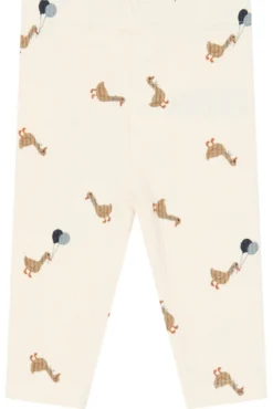 The New Siblings Vito Rib Leggings - Gardenia