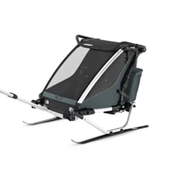 Thule Chariot Cross Gen 3 Double Cykelvagn 2 Barn - Slate