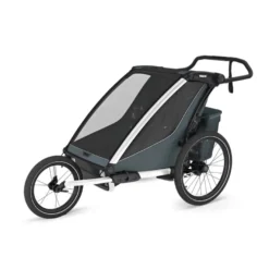 Thule Chariot Cross Gen 3 Double Cykelvagn 2 Barn - Slate