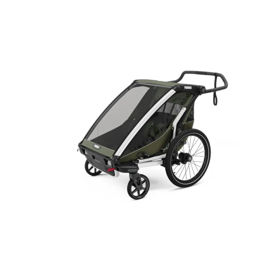 Thule Chariot Lite Double Cykelvagn - Vintage Green