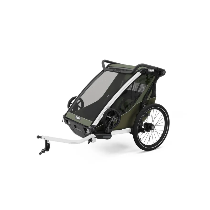 Thule Chariot Lite Double Cykelvagn - Vintage Green