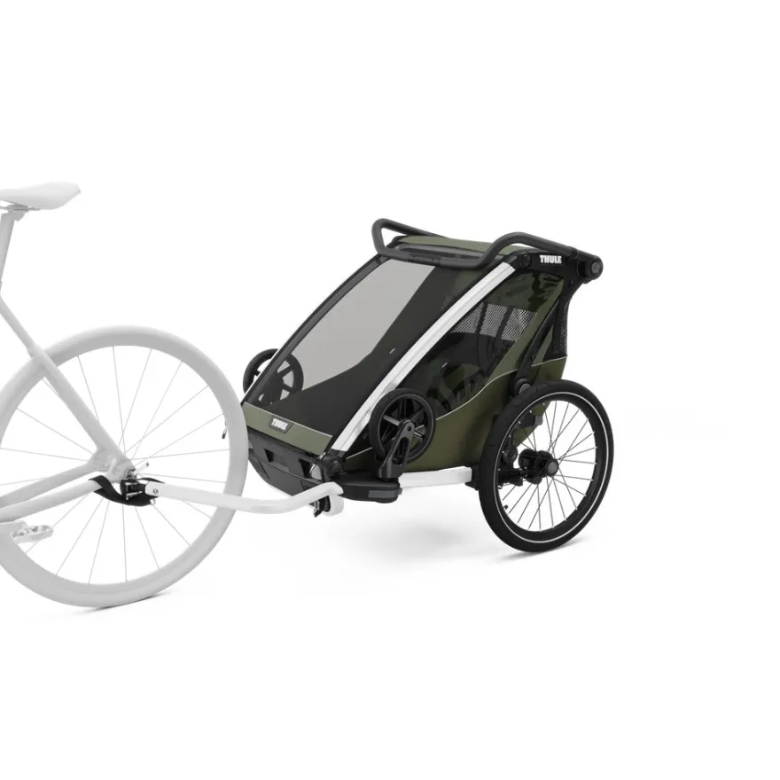 Thule Chariot Lite Double Cykelvagn - Vintage Green