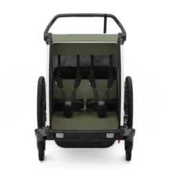 Thule Chariot Lite Double Cykelvagn - Vintage Green