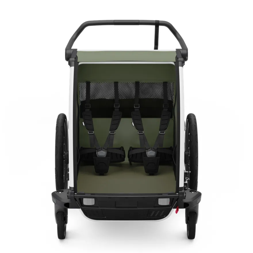 Thule Chariot Lite Double Cykelvagn - Vintage Green
