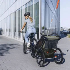Thule Chariot Lite Double Cykelvagn - Vintage Green