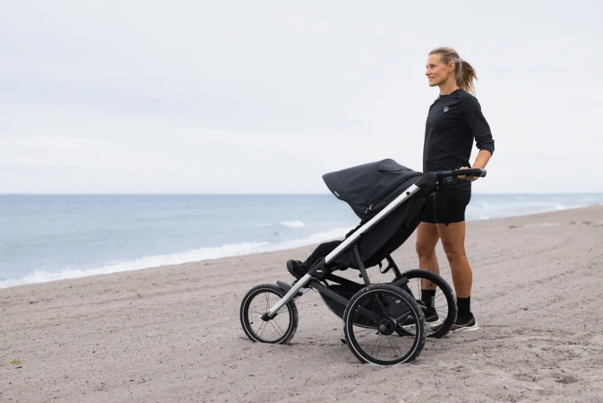 Thule Glide 3 Joggingvagn - Black