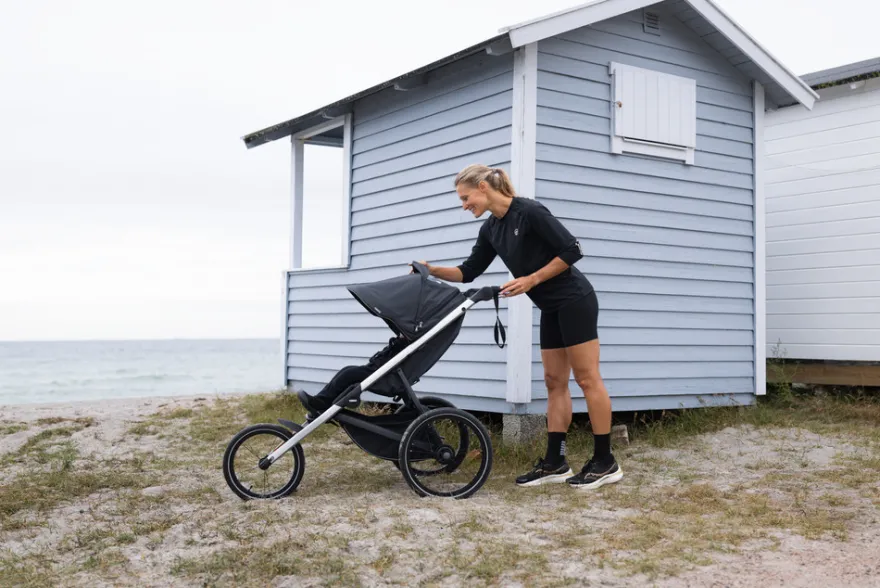 Thule Glide 3 Joggingvagn - Black