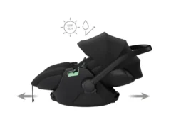 Thule Maple Babyskydd - Black