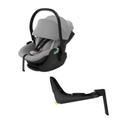 Thule Maple Babyskydd inkl. Alfi bas - Light Grey