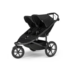 Thule Urban Glide 3 Double Magnetic Buckle Syskonvagn - Black