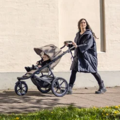 Thule Urban Glide 3 Magnetic Buckle Joggingvagn - Tinted Taupe