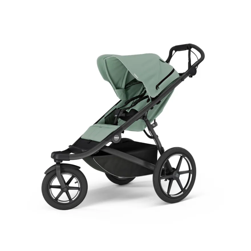Thule Urban Glide 3 Magnetic Buckle Joggingvagn - Mist Green