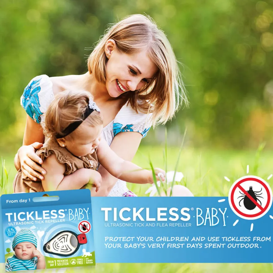 Tickless Fästingskydd Till Baby/Barn - Beige