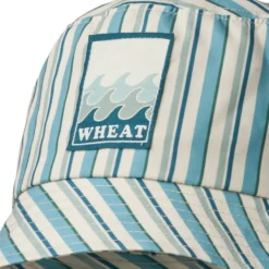 Tilo Badge Hatt - Aqua Stripe