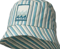 Tilo Badge Hatt - Aqua Stripe
