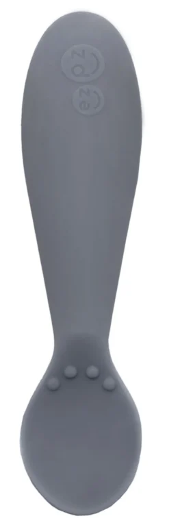 Tiny Spoon Silikon 2-Pack - Grå