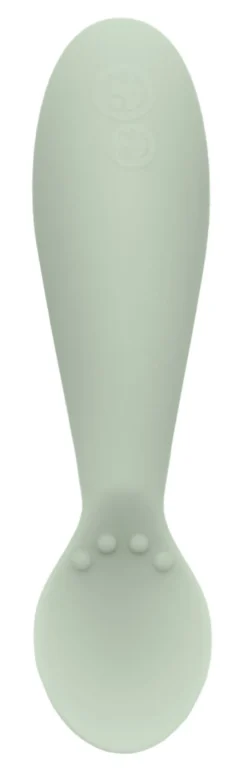Tiny Spoon Silikon 2-Pack - Grön