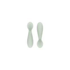 Tiny Spoon Silikon 2-Pack - Grön