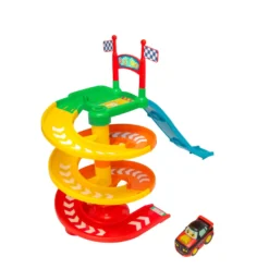 Tiny Teamsterz Beep & Go Twisting Tower With 1 Car