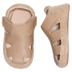 Tofflor Lädersandal - Desert Taupe