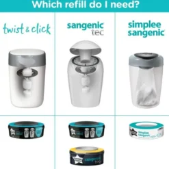 Tommee Tippee Simplee Sangenic Refill Blöjpåsar 3-pack