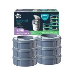 Tommee Tippee Twist & Click Refill Universal 6-pack