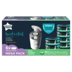 Tommee Tippee Twist & Click Refill Universal 6-pack