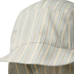 Tonga UV Solhatt - Blue Ocean Stripe