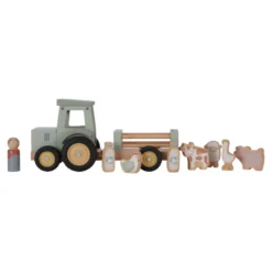 Traktor med släp