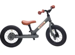 Tribike Springcykel 2 Hjul - Antracit Grå