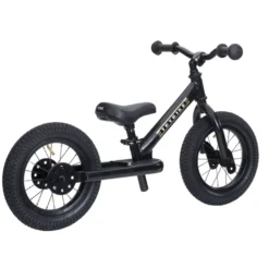 Tribike Springcykel 2 Hjul - Svart