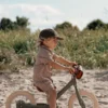 Tribike Springcykel 2 Hjul - Vintage Grön