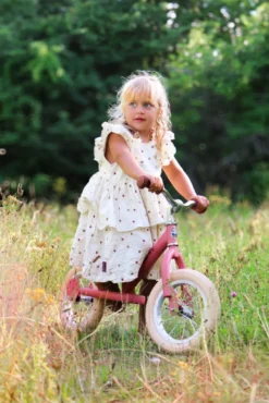 Tribike Springcykel 2 Hjul - Vintage Rose