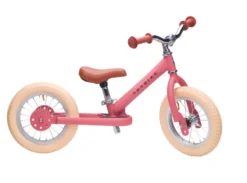 Tribike Springcykel 2 Hjul - Vintage Rose