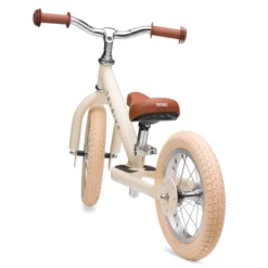 Tribike Springcykel 2 Hjul - Vintage Creme