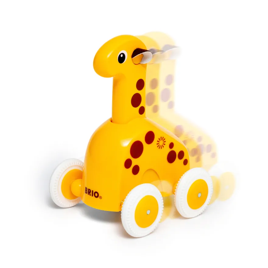 30229 Tryck och gå giraff