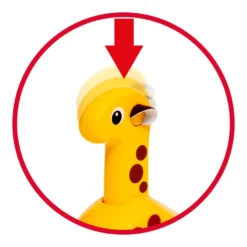 30229 Tryck och gå giraff