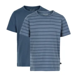 T-shirt 2-pack - Blå/Randig