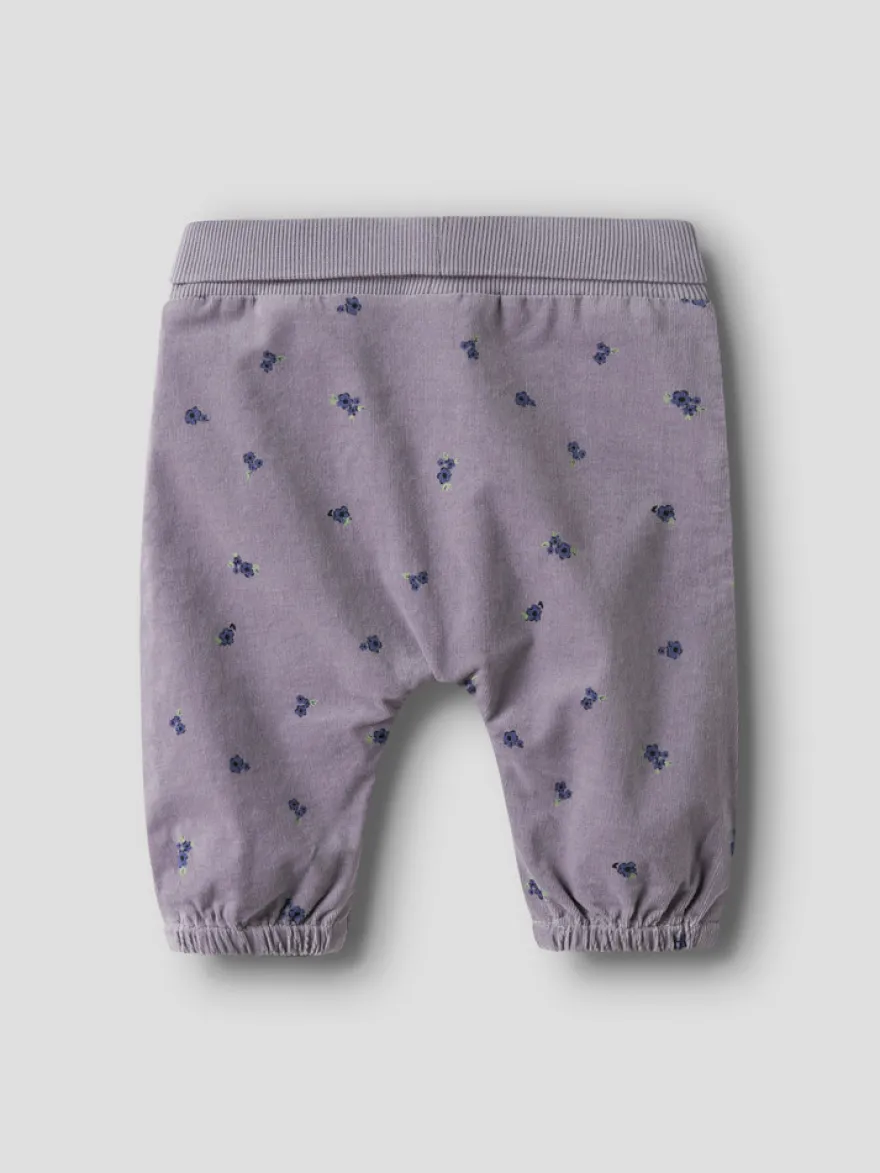 Tullia Cord Byxor - Lavender gray